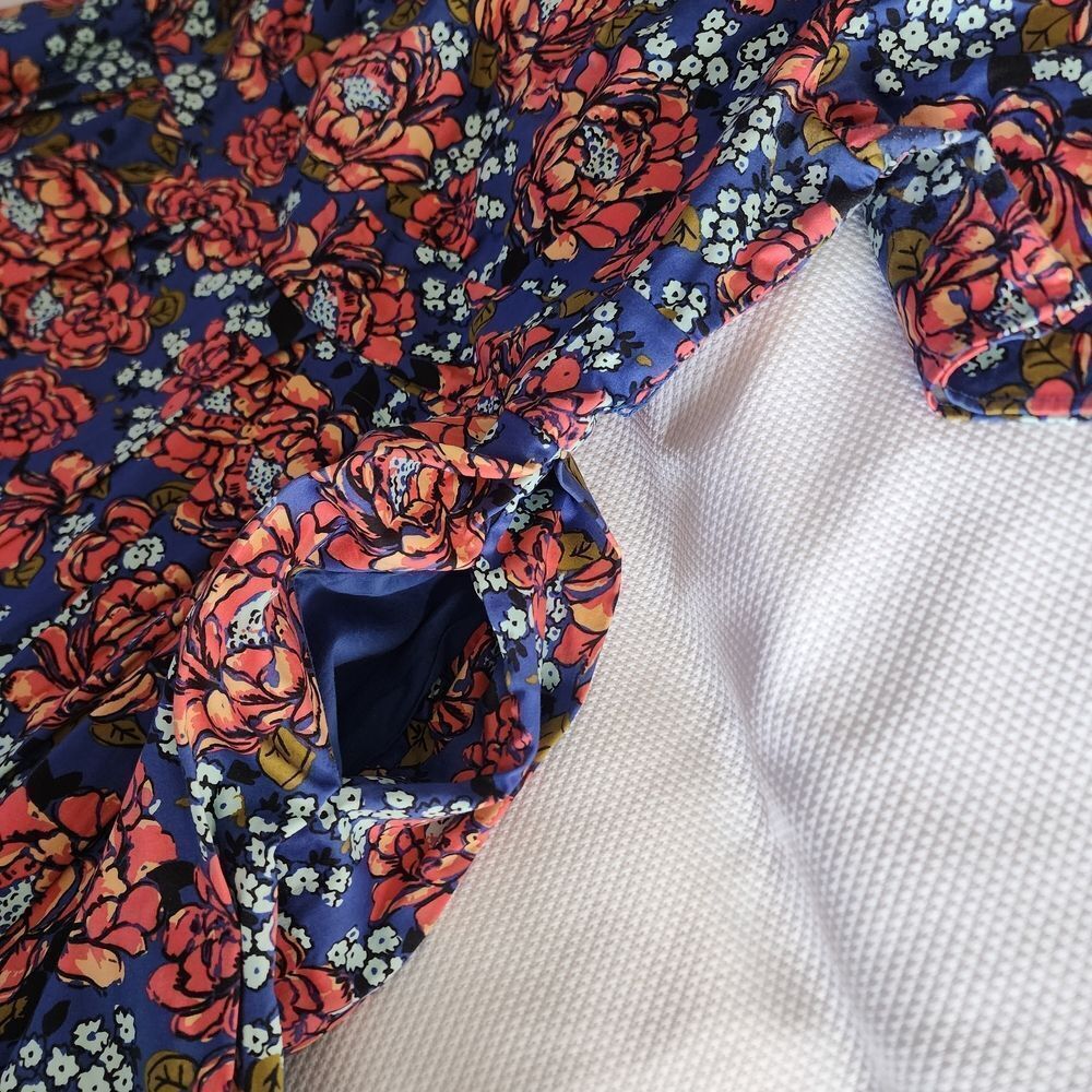 Modcloth Blue and Orange Garment - Picture 8 of 10